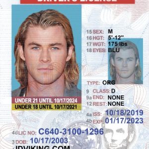 Illinois NEW (IL) under 21 Drivers License – Scannable Fake ID
