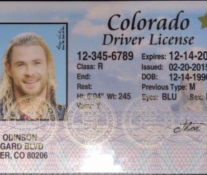 Colorado (CO) Drivers License – Scannable Fake ID