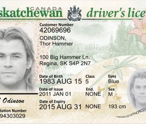(SK) Saskatchewan Drivers License – Scannable Fake ID