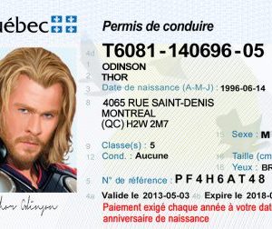 (QC) Quebec Drivers License – OLD Template – Scannable Fake ID