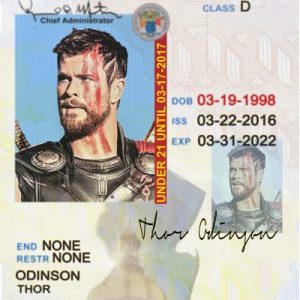 New Jersey U21 (NJ) Under 21 Drivers License – Scannable Fake ID
