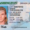 Washington (WA) – Drivers License PSD Template Download