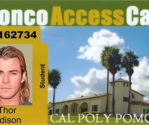 Cal Poly Student ID (California Polytechnic State University)
