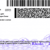 Rhode Island (RI) – Drivers License PSD Template Download